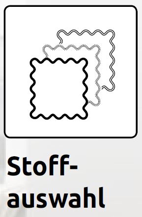 Polstergarnitur in naturfarbenen Cord
