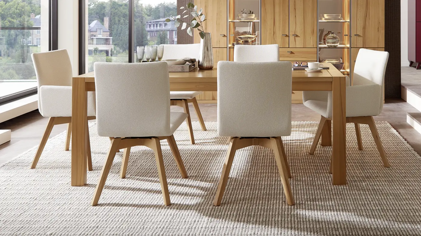 Esstisch Kernbuche massiv & furniert