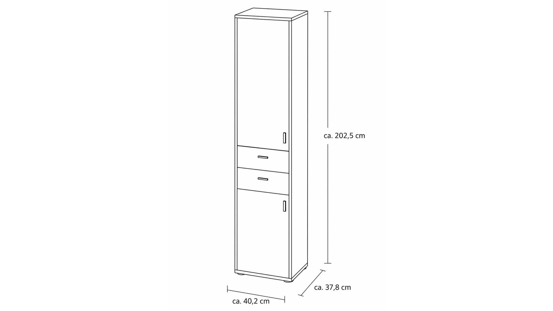 Interliving Wohnzimmer Serie 2024 - Schrank