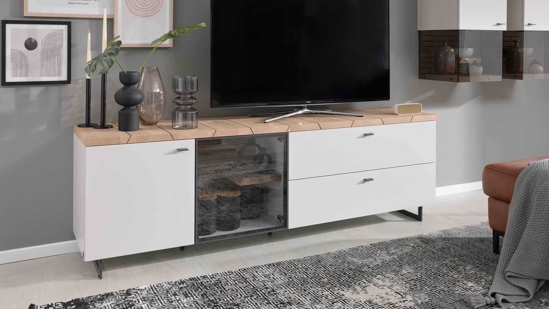 Interliving Wohnzimmer Serie 2108 - Lowboard 780203-11 Interliving Wohnzimmer Serie 2108 - Lowboard 780203-11