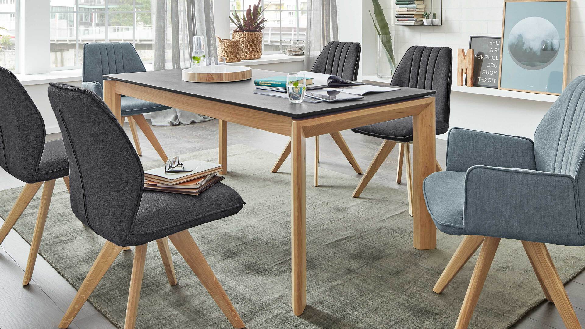 Interliving Esszimmer Serie 5102 Auszugtisch V133