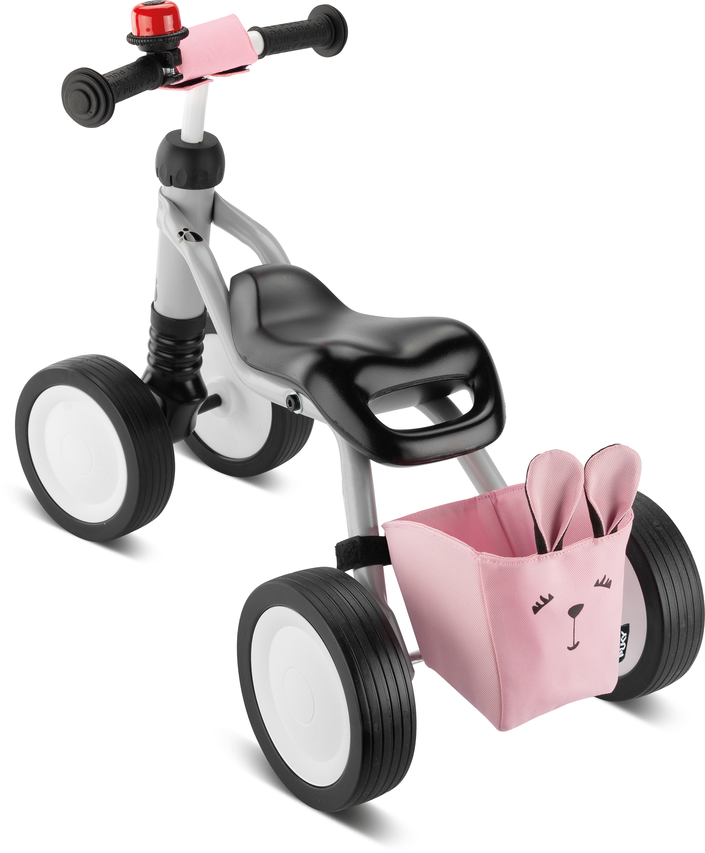 Puky Lauflernrad Wutsch Bundle grey bunny rosa Puky Lauflernrad Wutsch Bundle grey bunny rosa