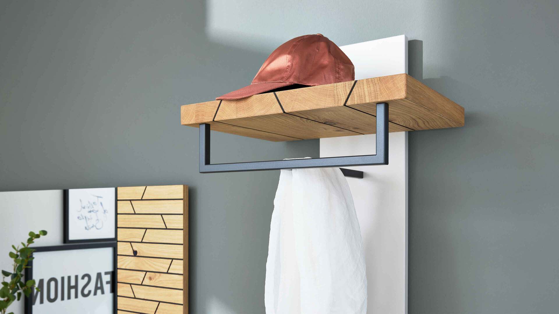 Interliving Garderoben Serie 6011 Wandgarderobe 781904-1 Interliving Garderoben Serie 6011 Wandgarderobe 781904-1