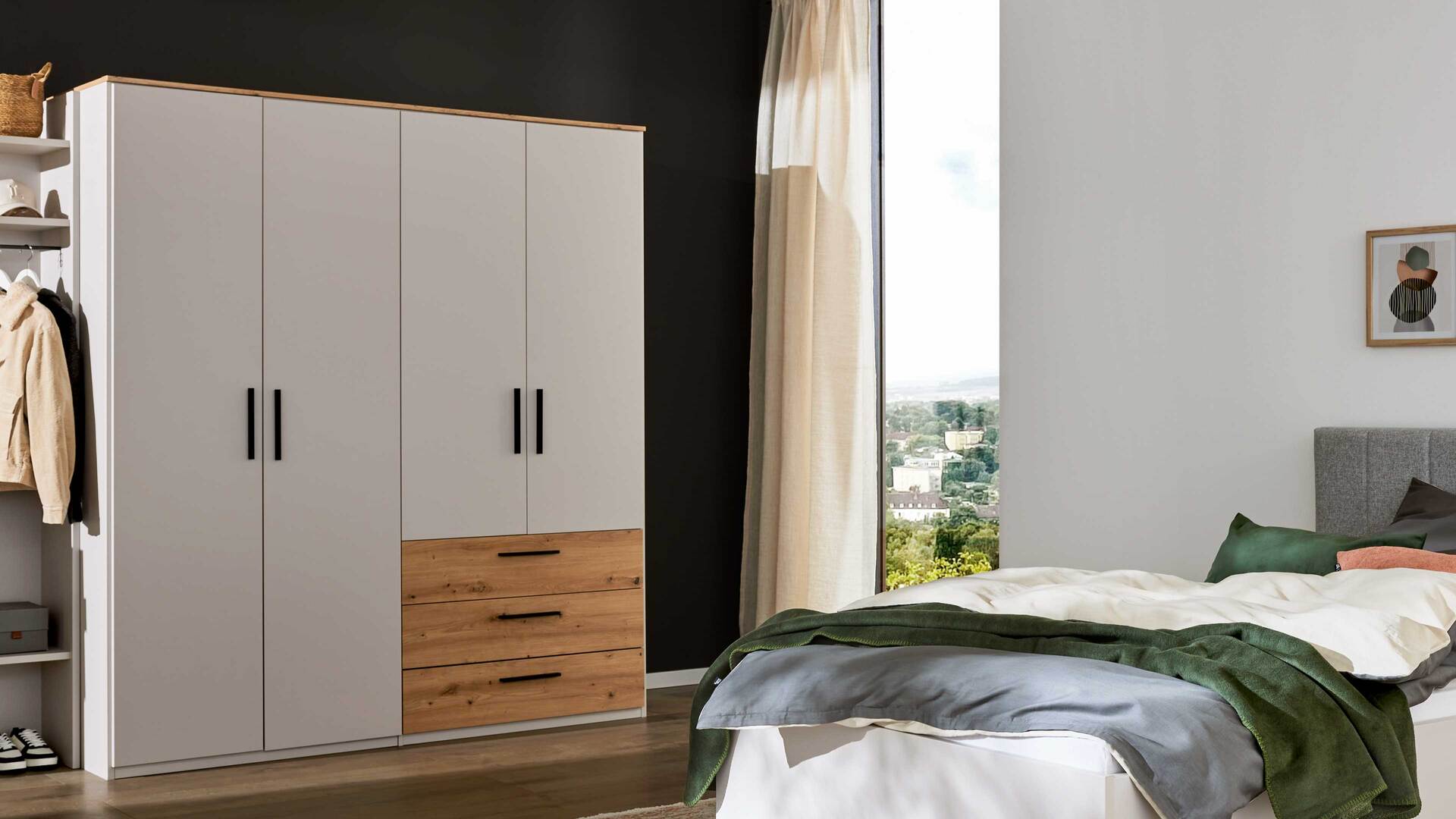 Interliving Jugendzimmer Serie 1702 - Kleiderschrank