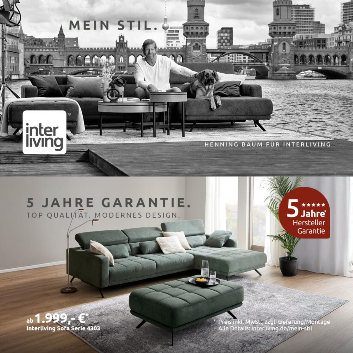  Interliving Abbildung, mit Henning Baum darauf