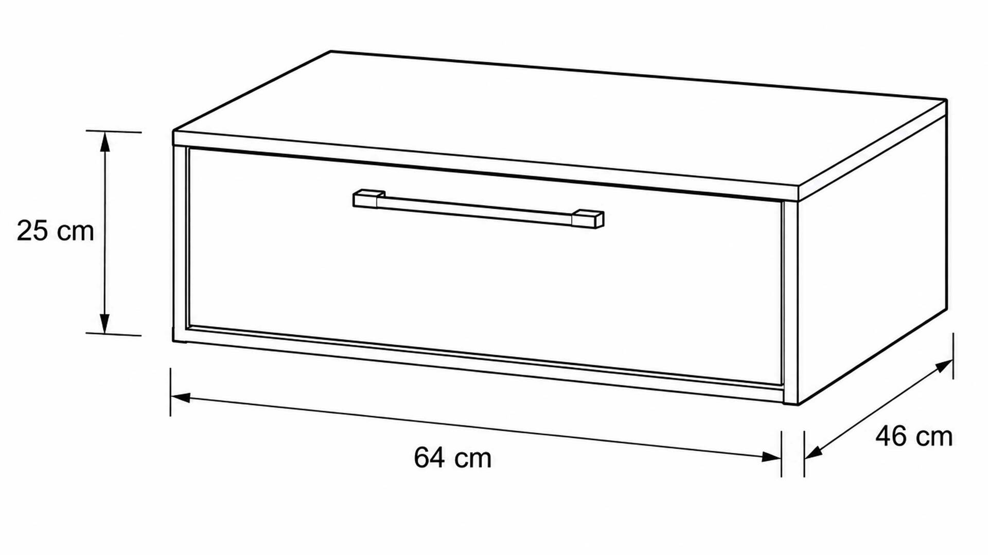Interliving Schlafzimmer Serie 1023 – Nachtkommode