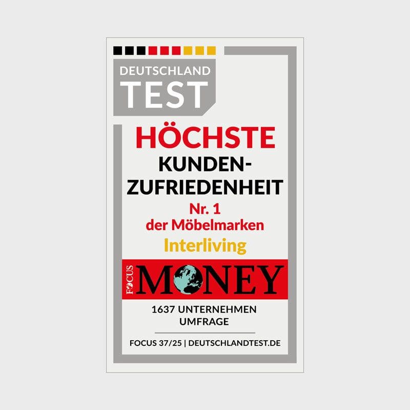 Deutschland Test, höchste Kundenzufriedenheit, Nummer 1 der Möbelmarken