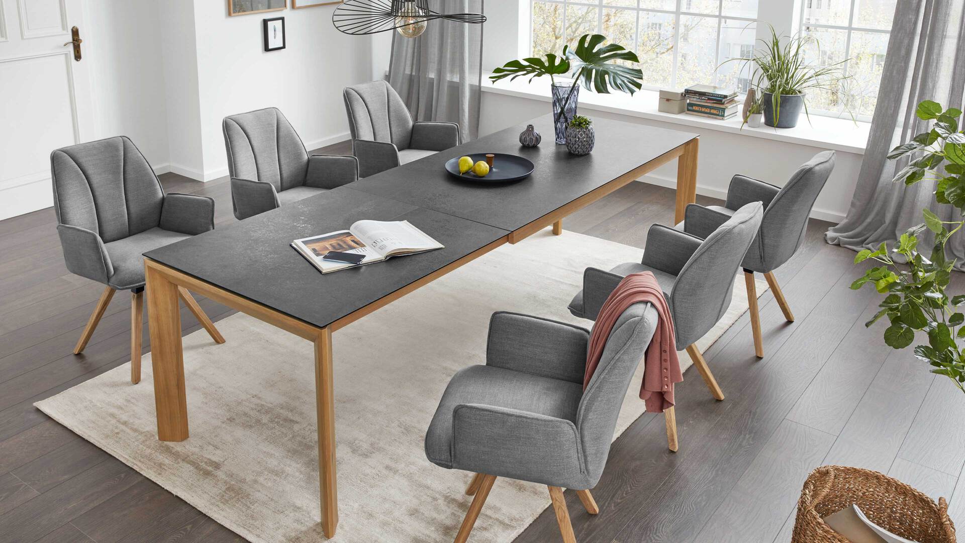 Interliving Esszimmer Serie 5102 Auszugtisch V133