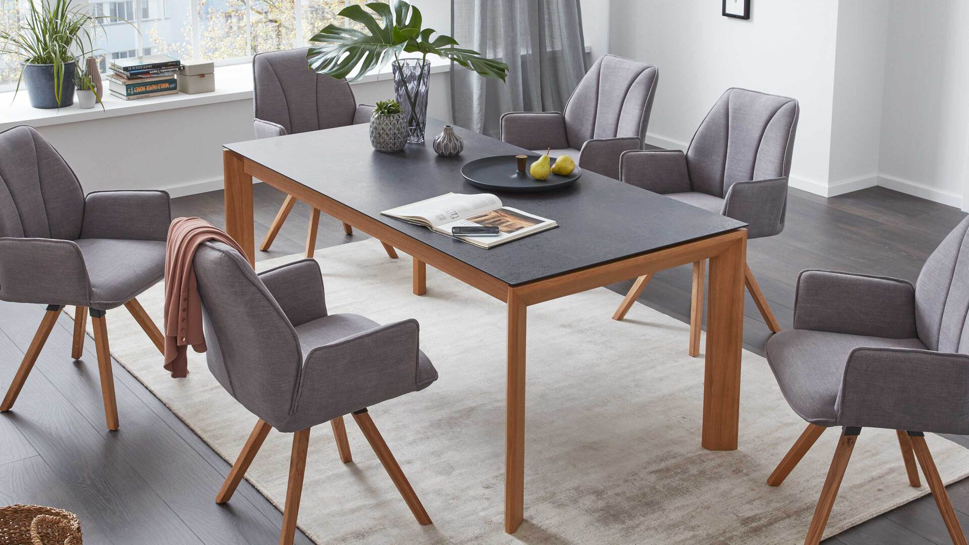 Interliving Esszimmer Serie 5102 Auszugtisch V133