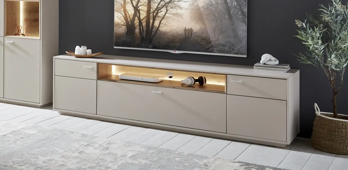 TV-Unterteil mit Beleuchtung