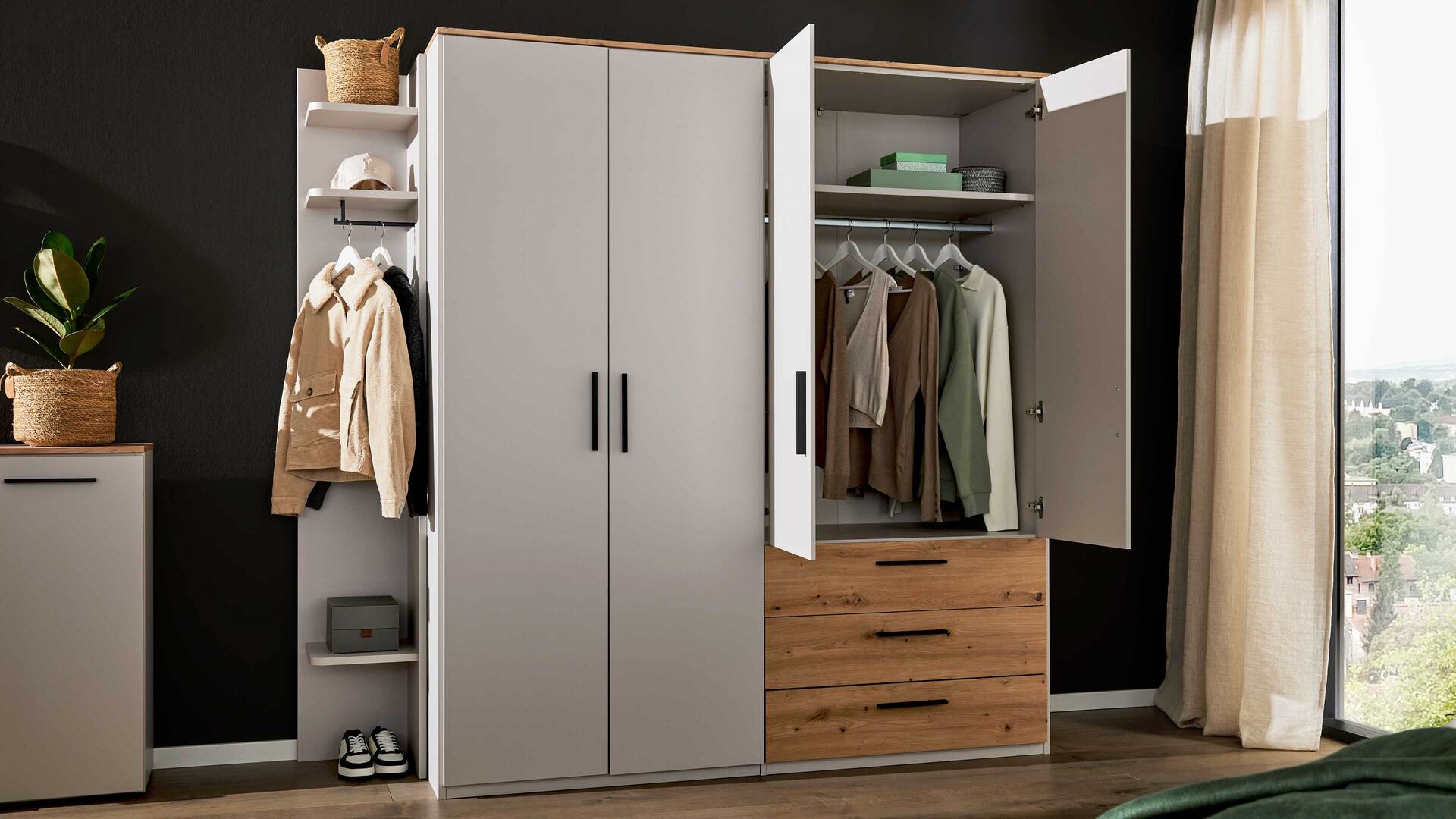 Interliving Jugendzimmer Serie 1702 - Kleiderschrank