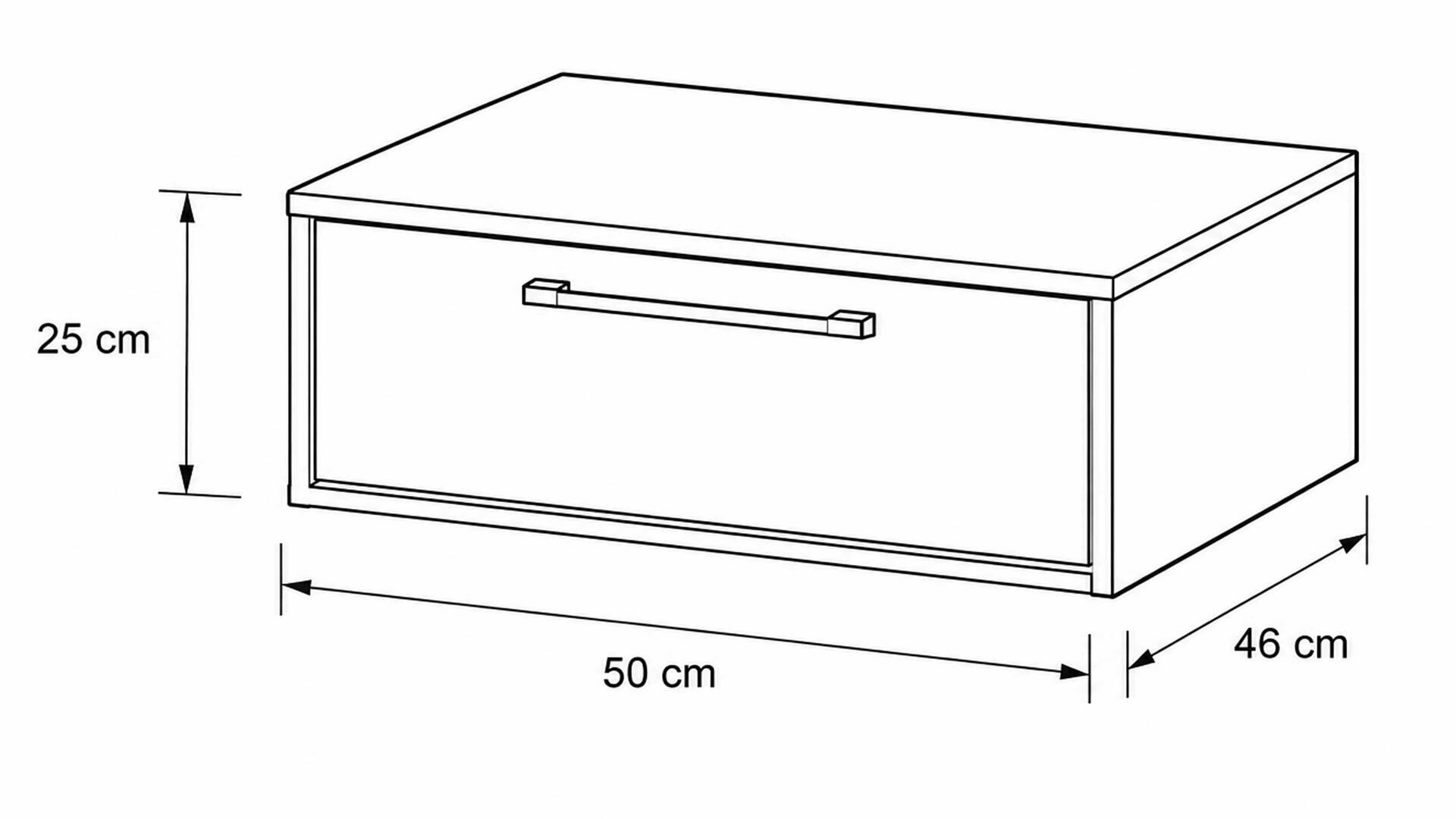 Interliving Schlafzimmer Serie 1023 – Nachtkommode