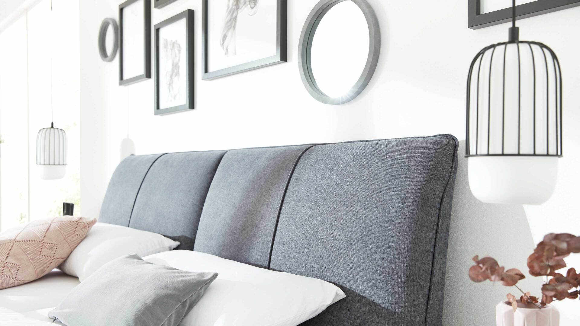 Interliving Bettsystem Serie 1414 - Polsterbett Variante 3