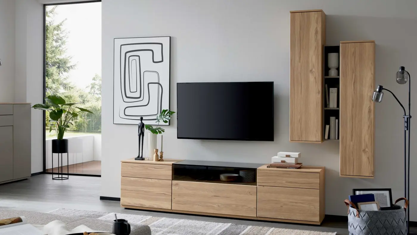 Interliving Wohnzimmer Serie 2031 - Wohnwand