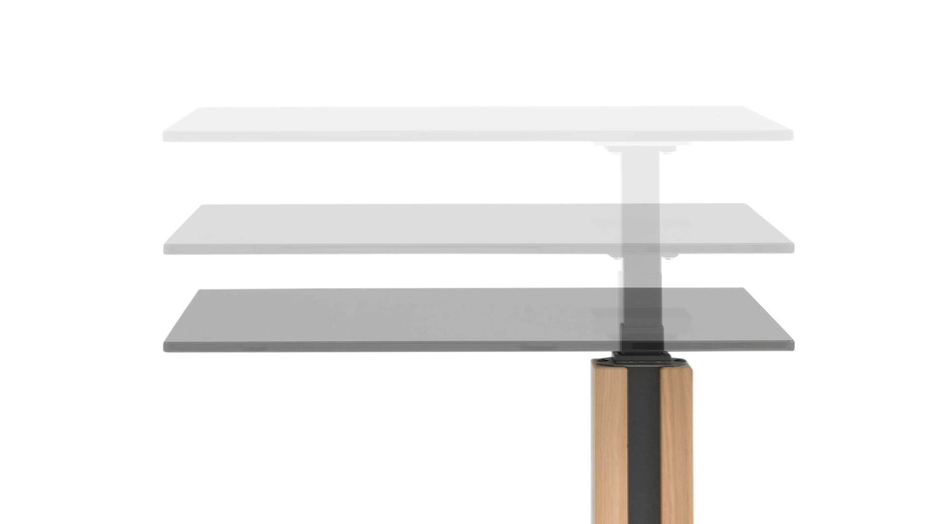 Interliving Couchtisch Serie 6211 - Beistelltisch GPA-EBI