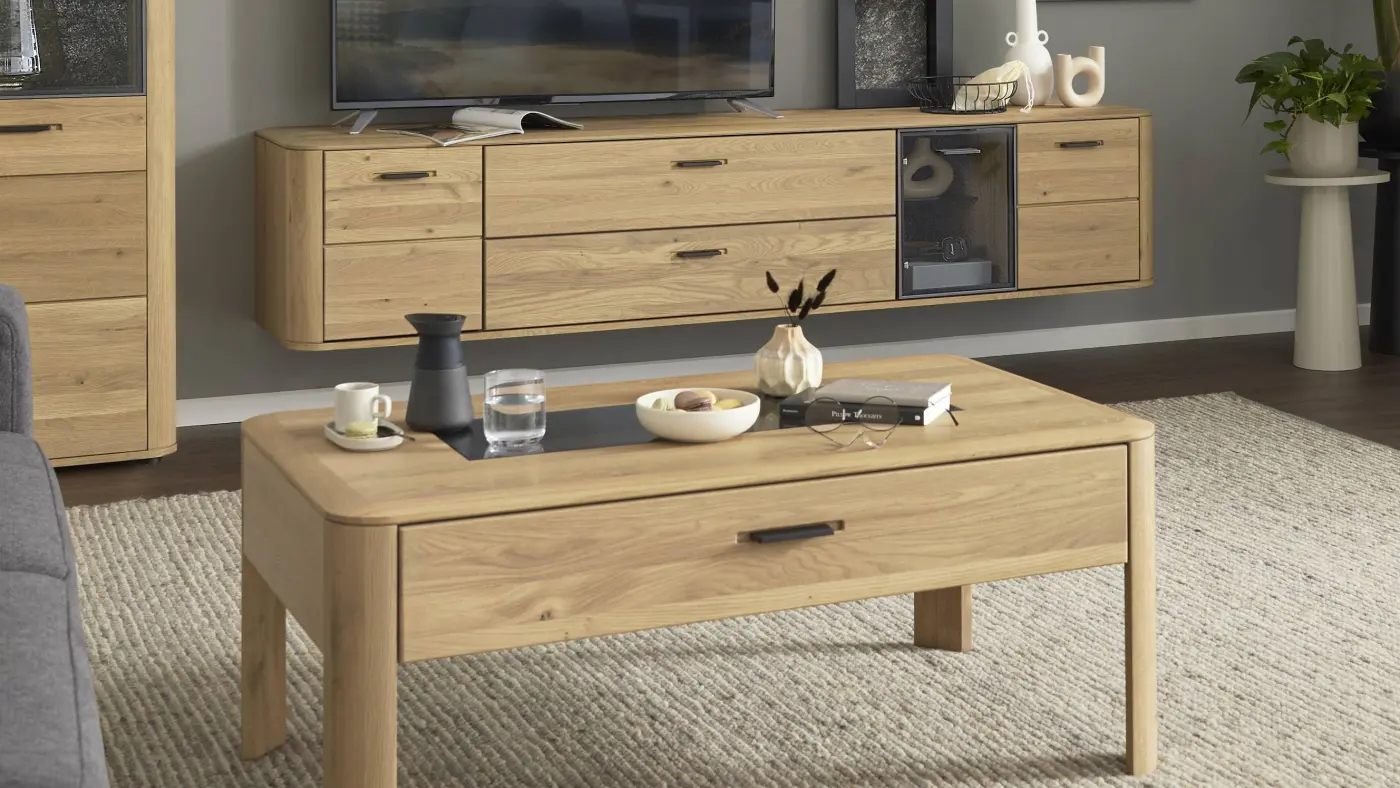 Interliving Wohnzimmer Serie 2029 - Couchtisch 24 04 HH 02 Interliving Wohnzimmer Serie 2029 - Couchtisch 24 04 HH 02