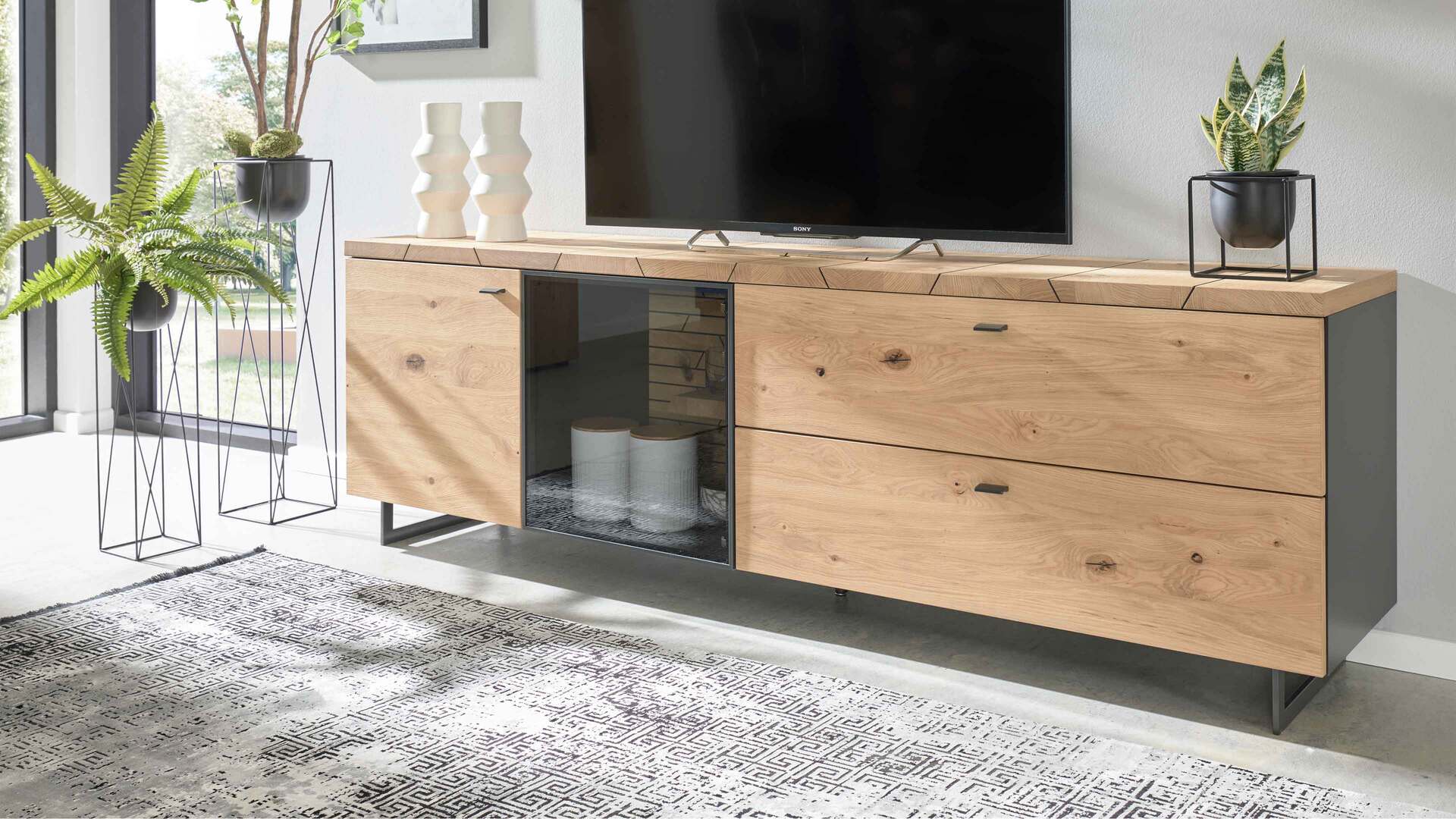 Interliving Wohnzimmer Serie 2108 - Lowboard 780203-32 Interliving Wohnzimmer Serie 2108 - Lowboard 780203-32