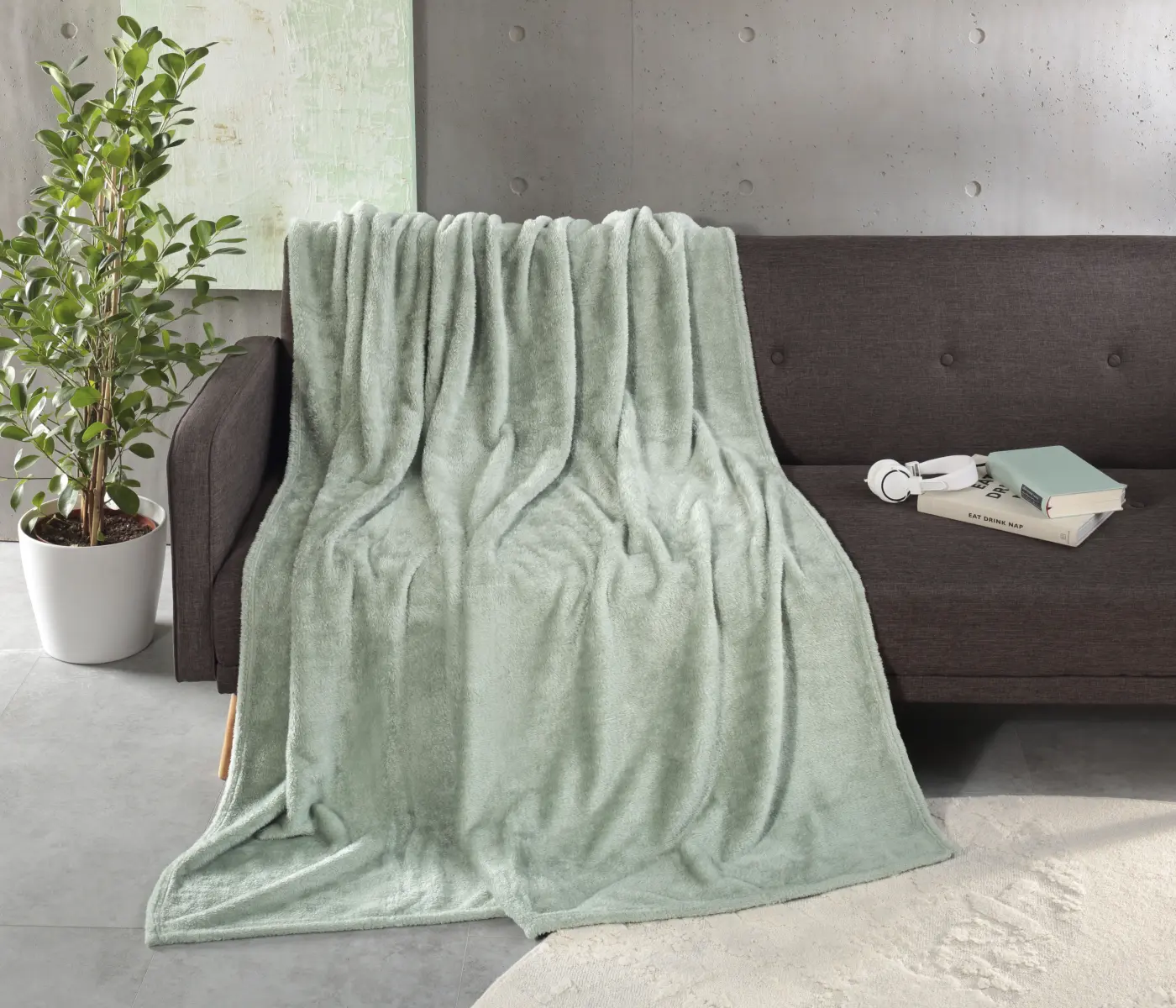 Kuscheldecke "Momente" – Gemütlichkeit in stilvoll