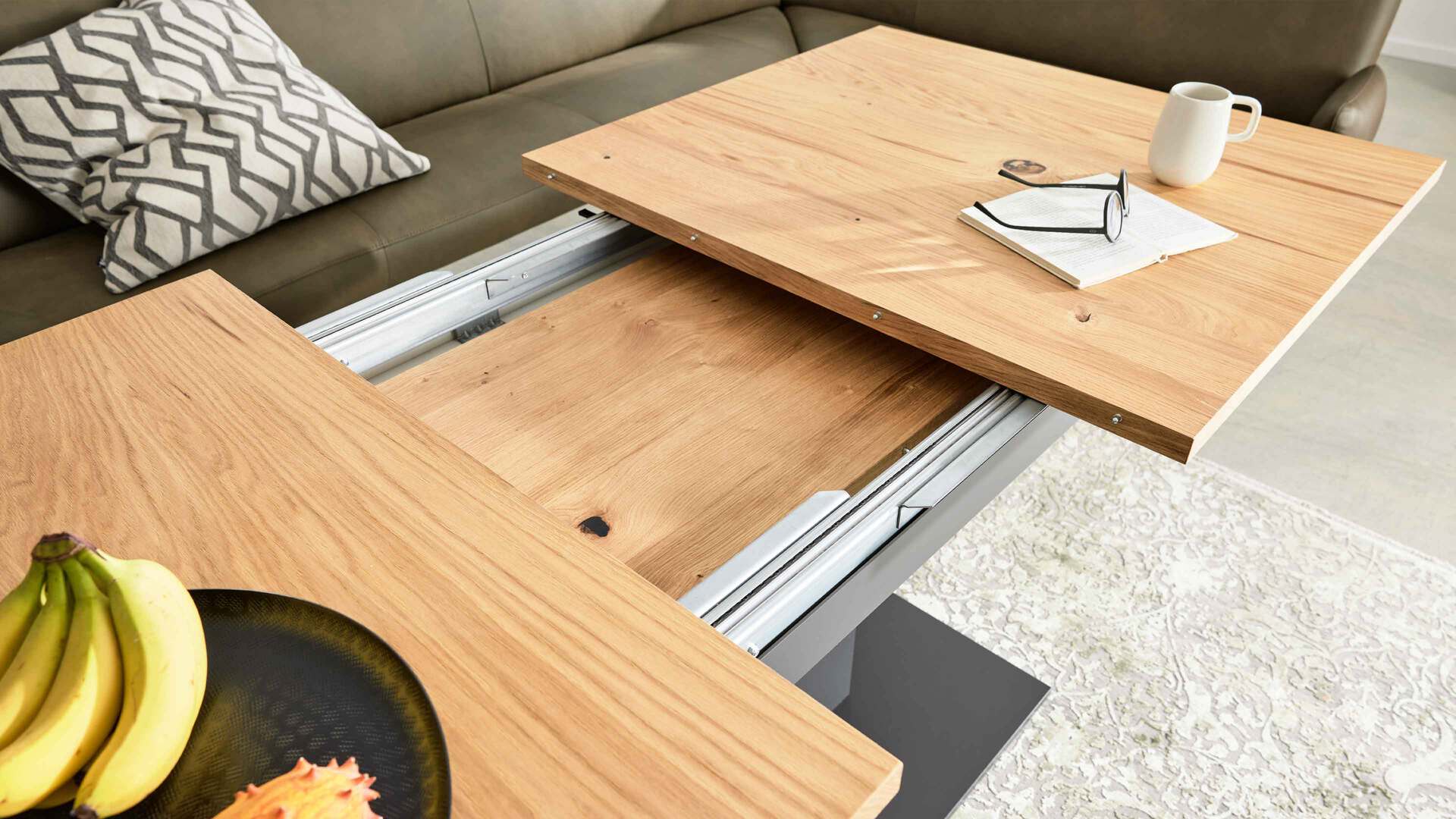 Interliving Wohnzimmer Serie 2108 - Auszugtisch Interliving Wohnzimmer Serie 2108 - Auszugtisch