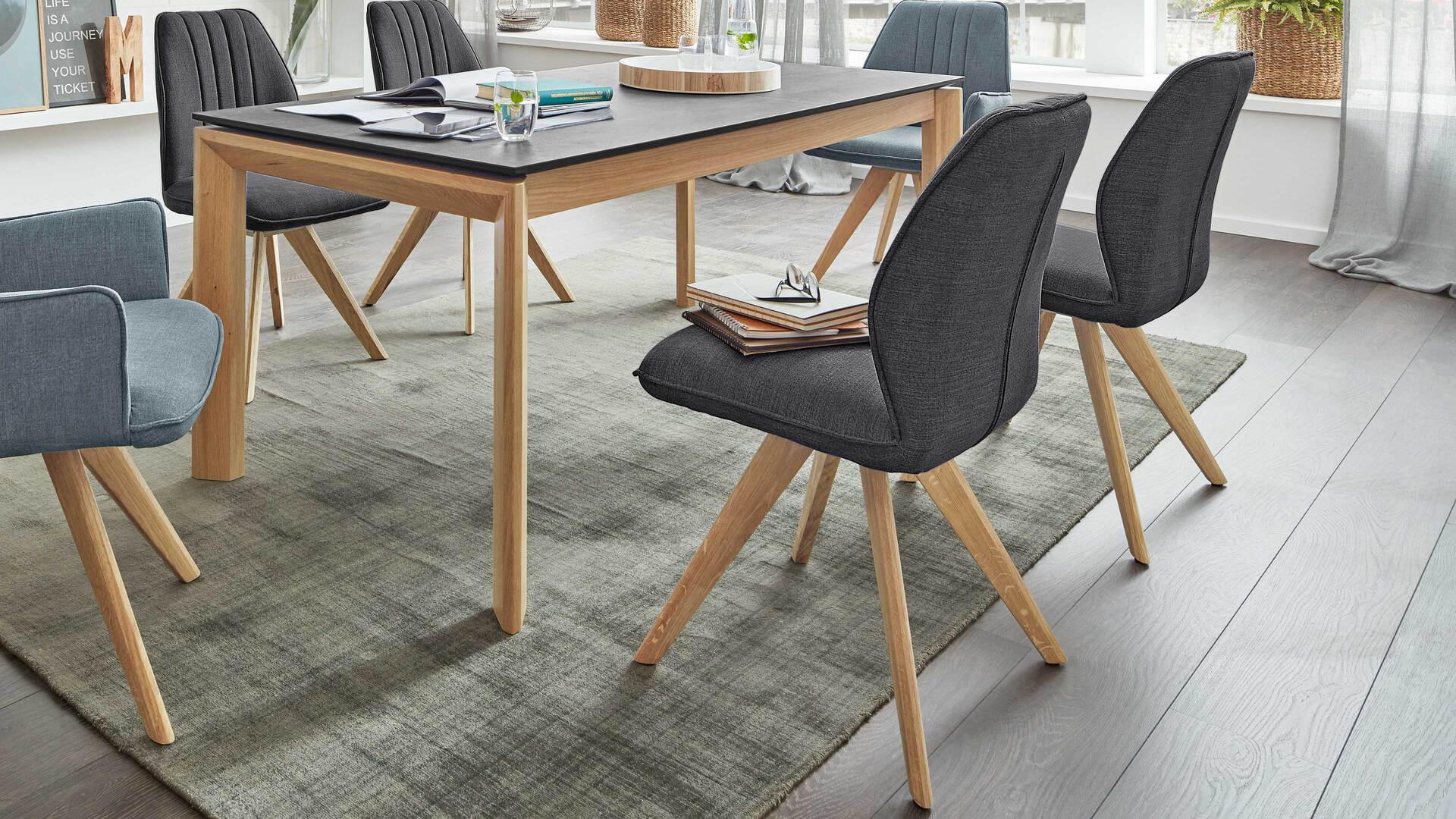 Interliving Esszimmer Serie 5102 – Polsterstuhl U111 mit DRehfunktion Interliving Esszimmer Serie 5102 – Polsterstuhl U111 mit DRehfunktion