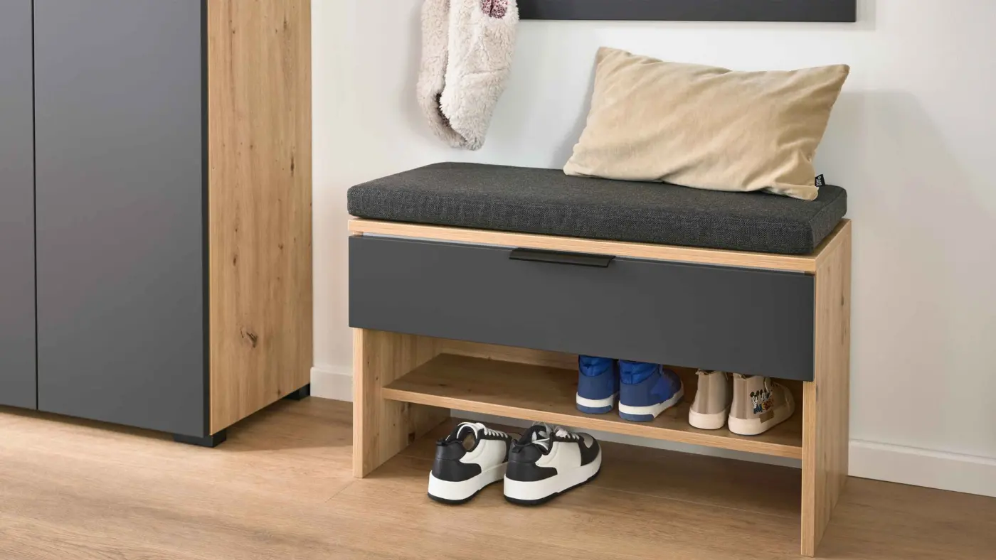 Interliving Garderobe Serie 6012 - Gardrobenbank INL-550 Interliving Garderobe Serie 6012 - Gardrobenbank INL-550