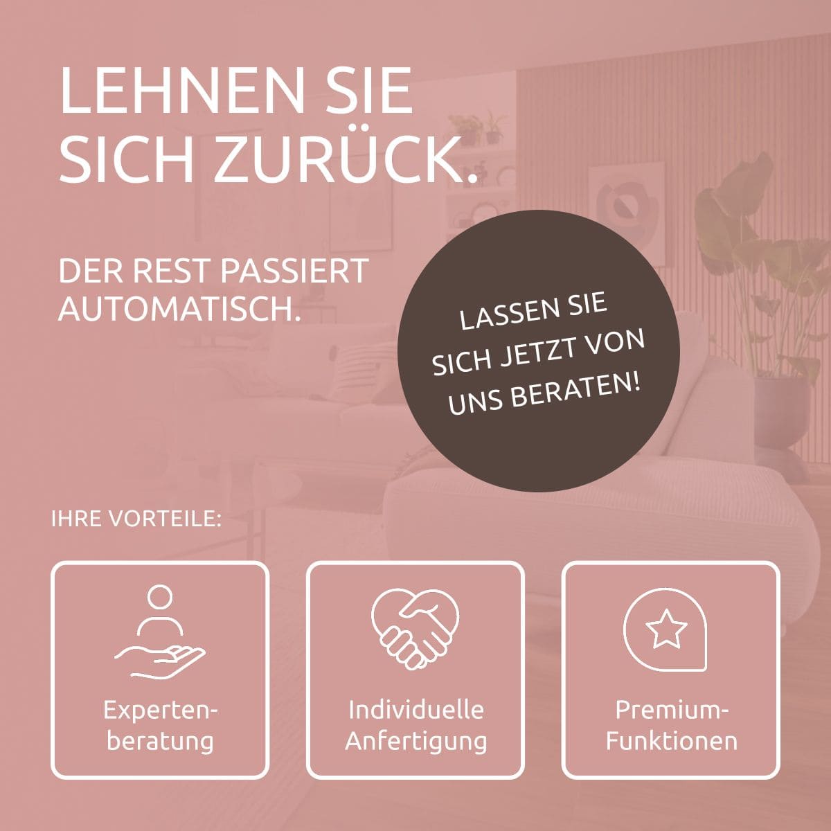 Grafik über Ihre Vorteile bei BBM