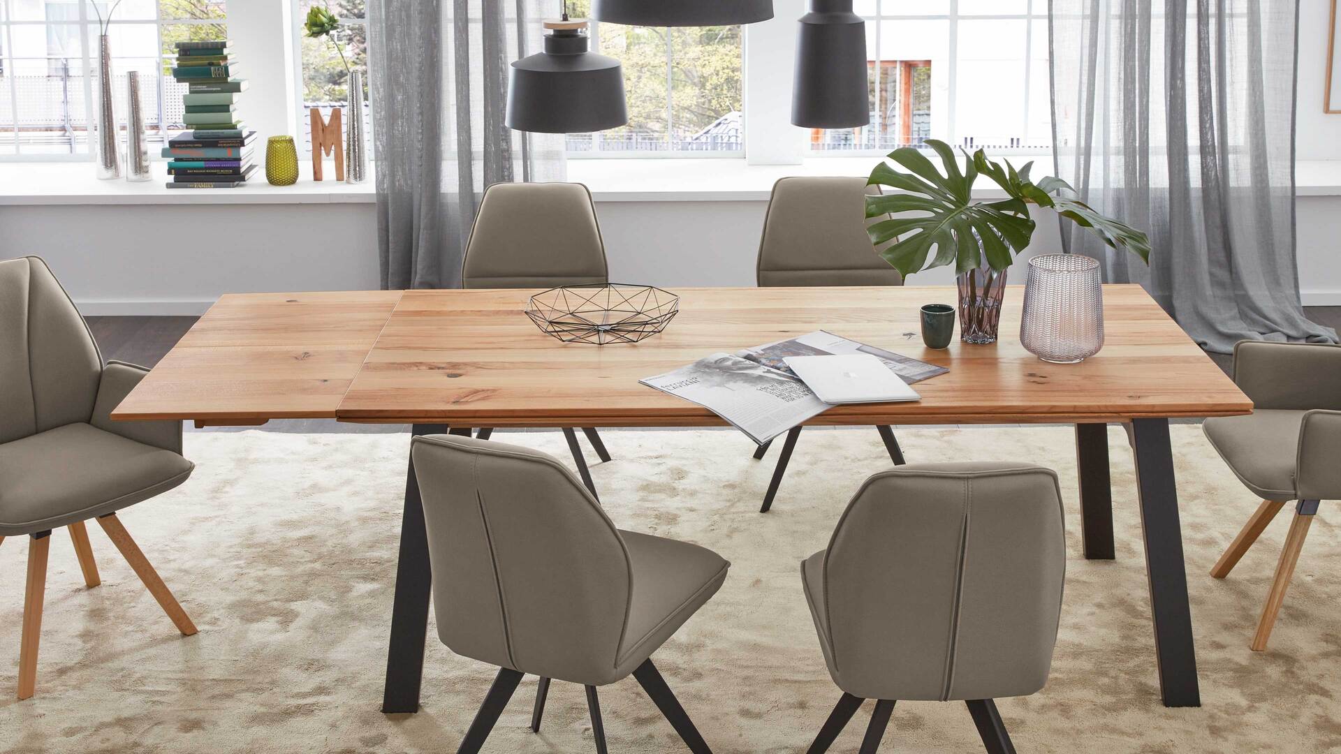 Interliving Esszimmer Serie 5102 Auszugtisch V513