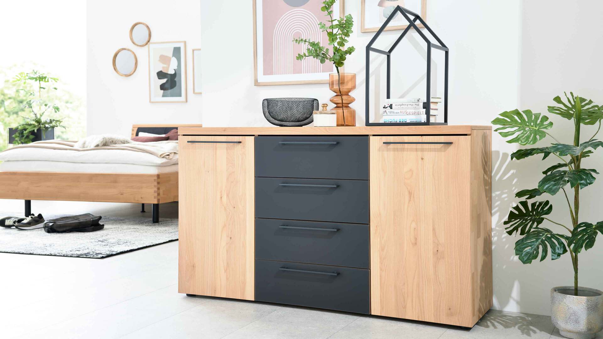 Interliving Schlafzimmer Serie 1028 Kombikommode 2150MG