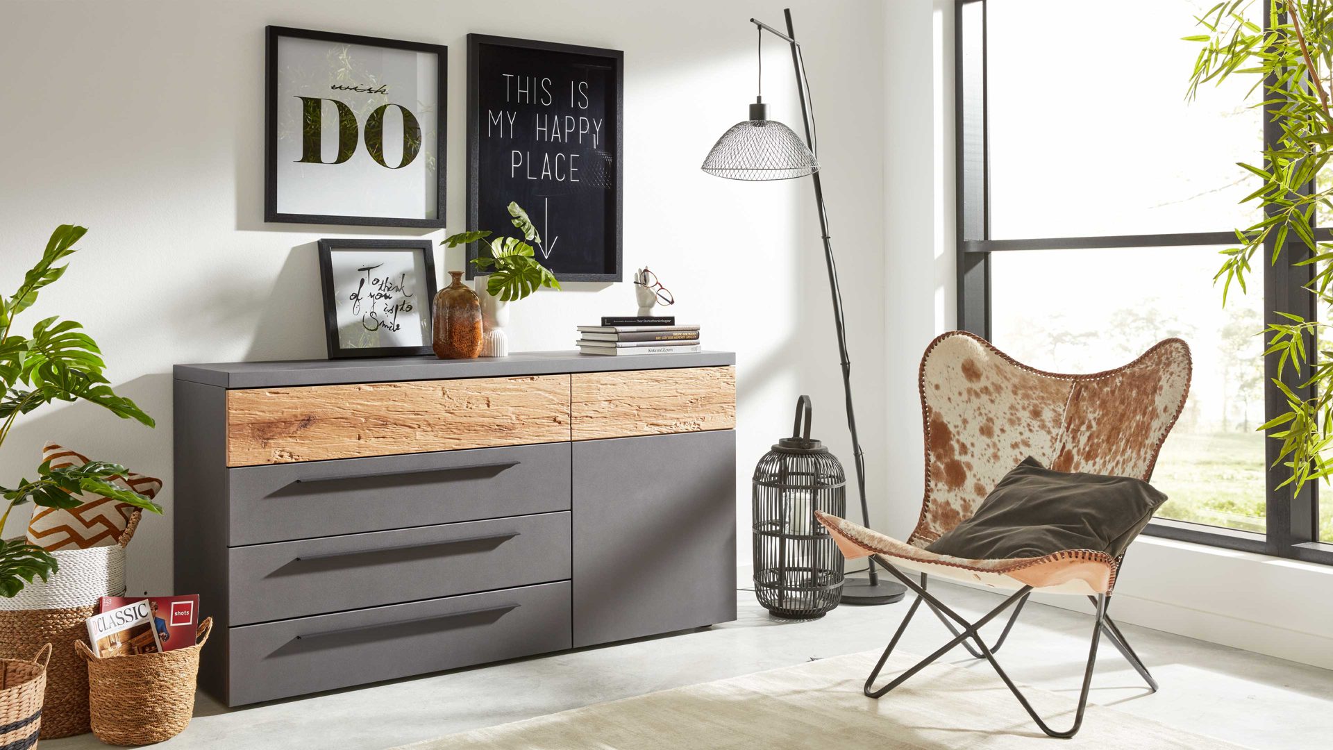 Interliving Schlafzimmer Serie 1025 Kombikommode 530045