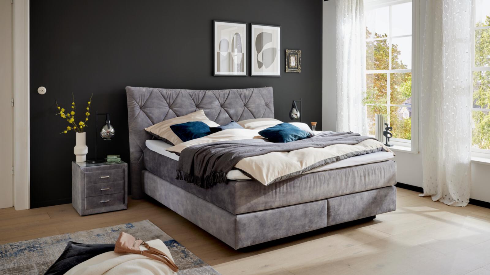 Interliving Boxspringbett Serie 1420 - ohne Bettkasten