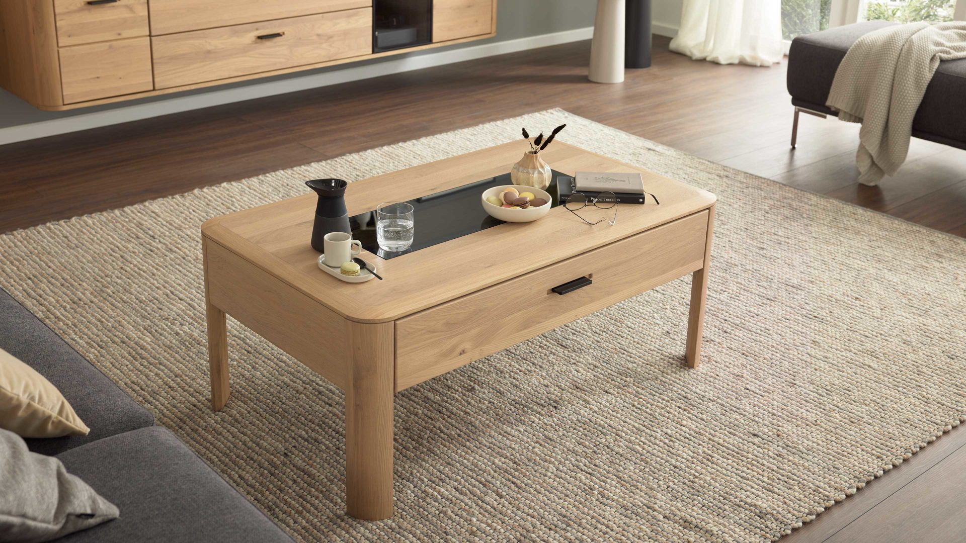 Interliving Wohnzimmer Serie 2029 - Couchtisch 24 04 HH 02 Interliving Wohnzimmer Serie 2029 - Couchtisch 24 04 HH 02