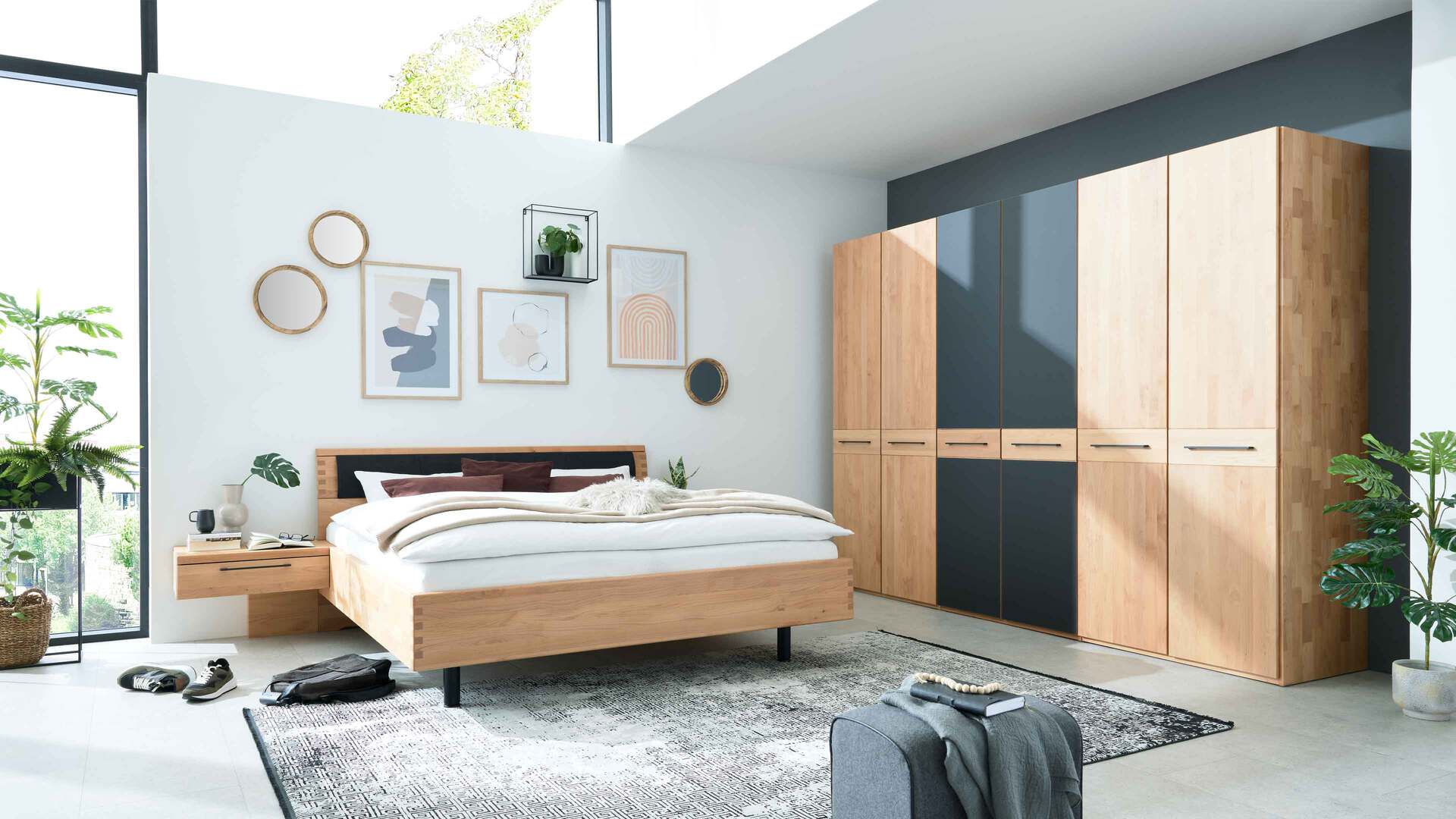 Interliving Schlafzimmer Serie 1028 Komplettzimmer 1009