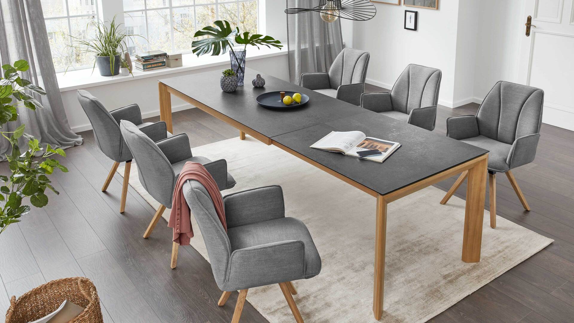 Interliving Esszimmer Serie 5102 Auszugtisch V133