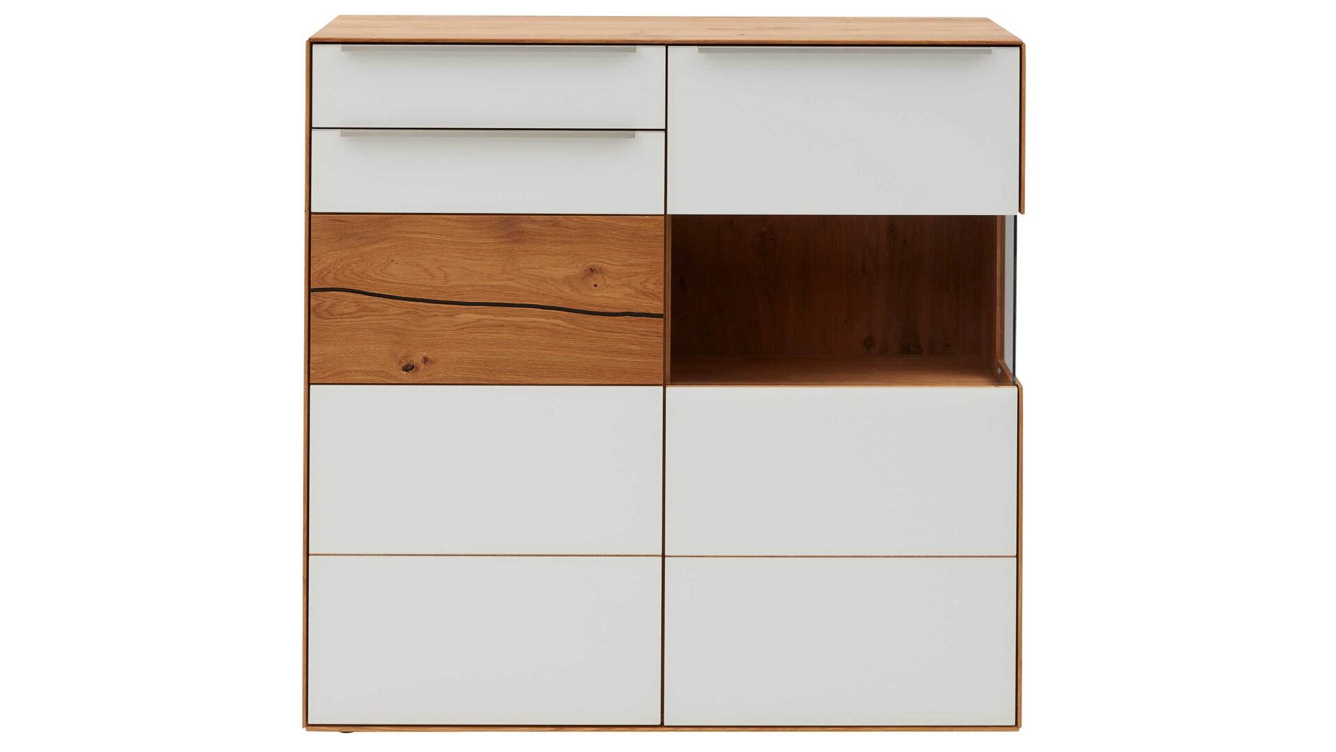 Interliving Wohnzimmer Serie 2020 - Highboard 151124 Interliving Wohnzimmer Serie 2020 - Highboard 151124
