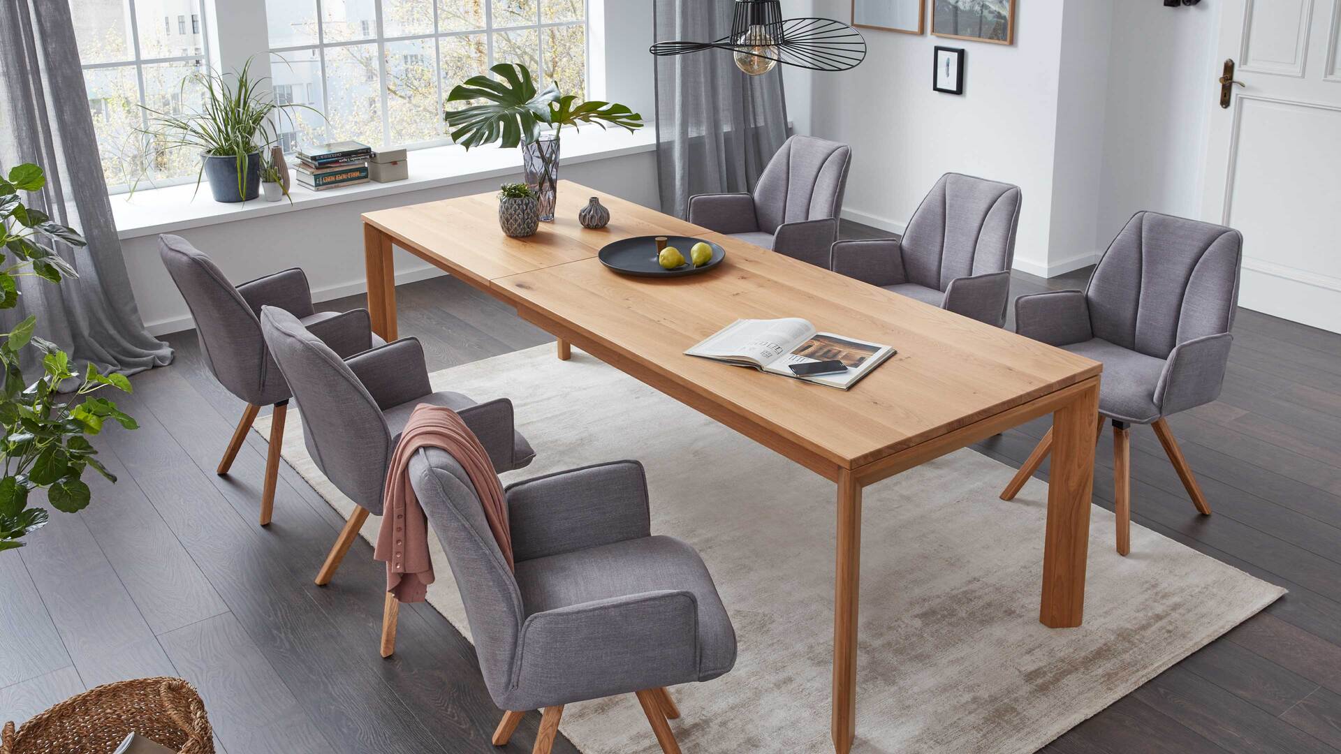 Interliving Esszimmer Serie 5102 Auszugtisch V203