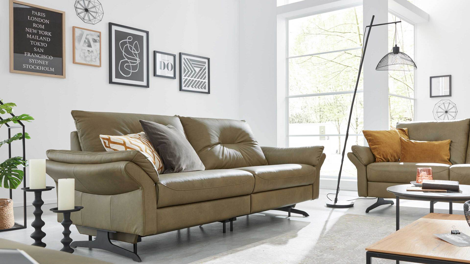 Interliving Sofa Serie 4400 - Ledersofa Interliving Sofa Serie 4400 - Ledersofa