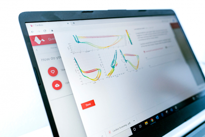 Cardisiographie Reporting Ergebnisse
