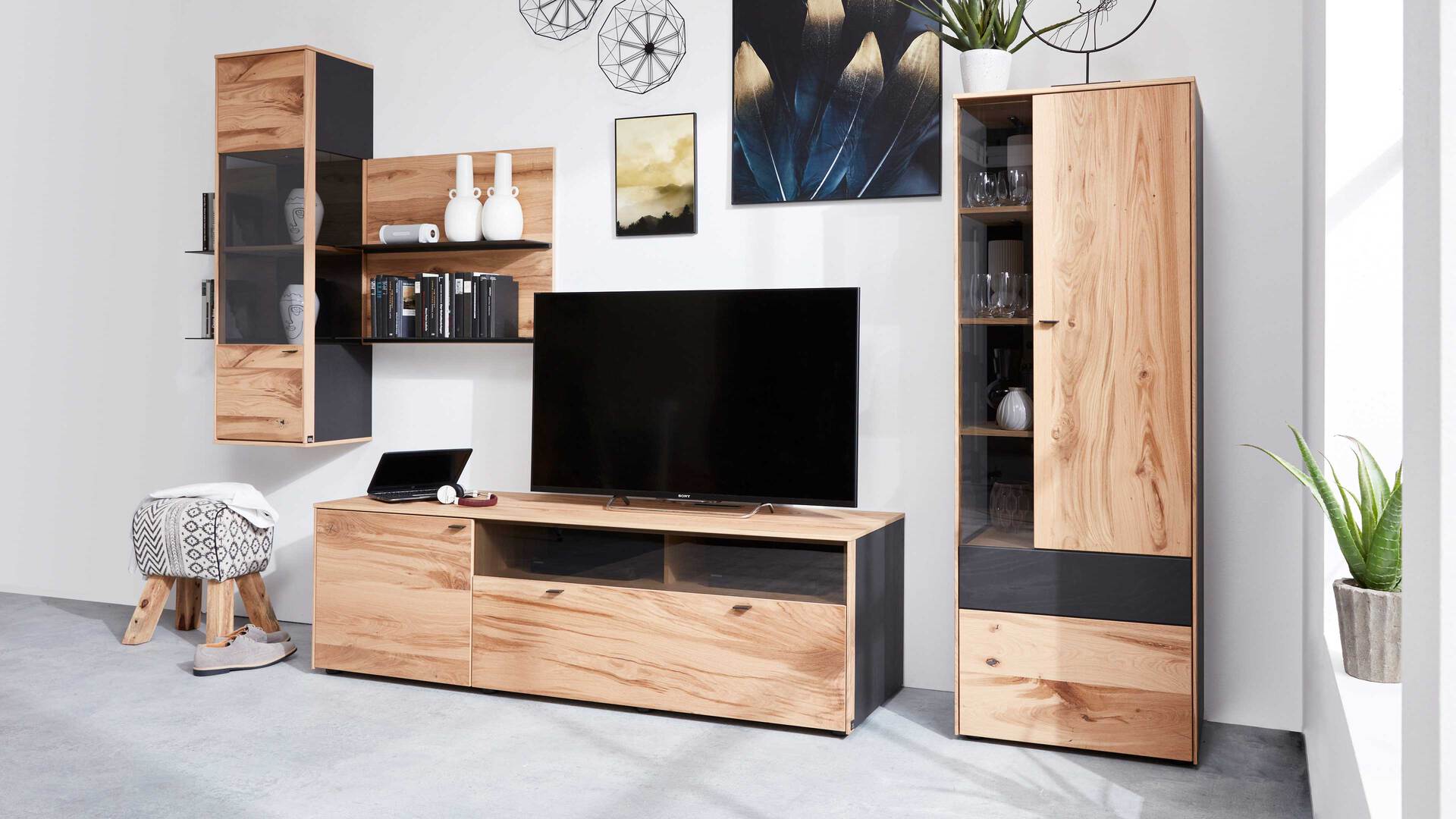 Interliving Esszimmer Serie 5604 - Wohnwand VI10-0308R
