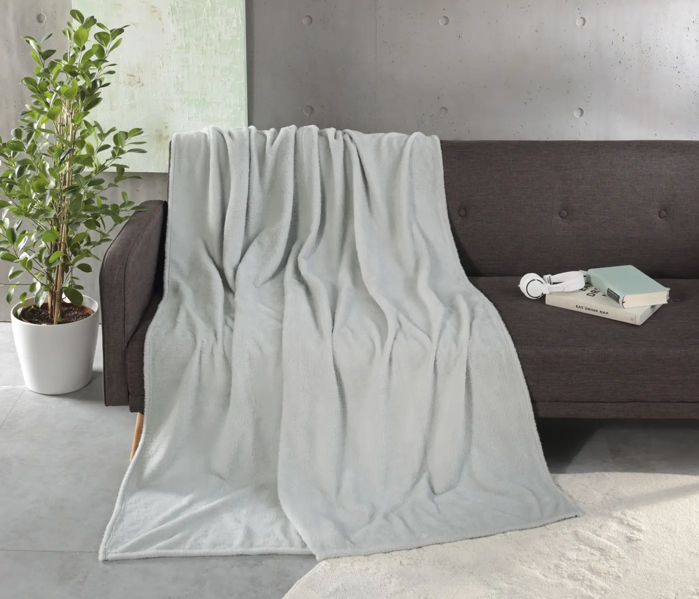 Kuscheldecke "Momente" – Gemütlichkeit in stilvoll