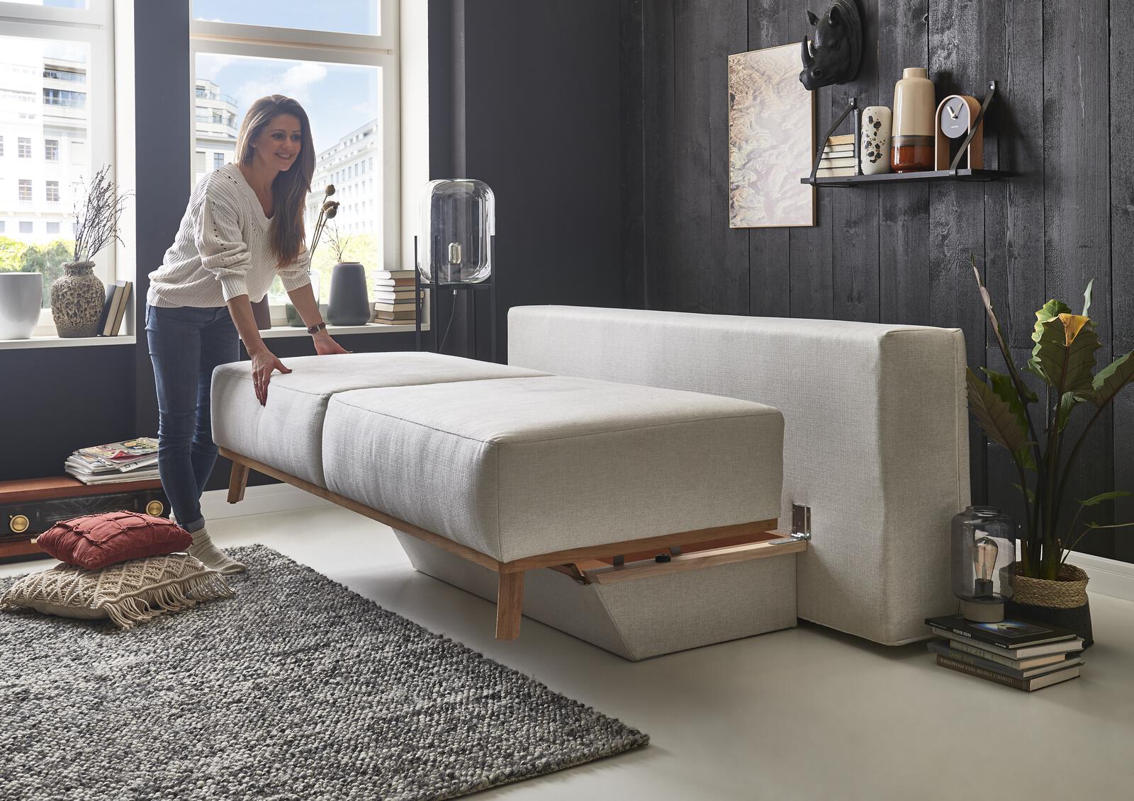 Verwandlungssofa mit Bettfunktion