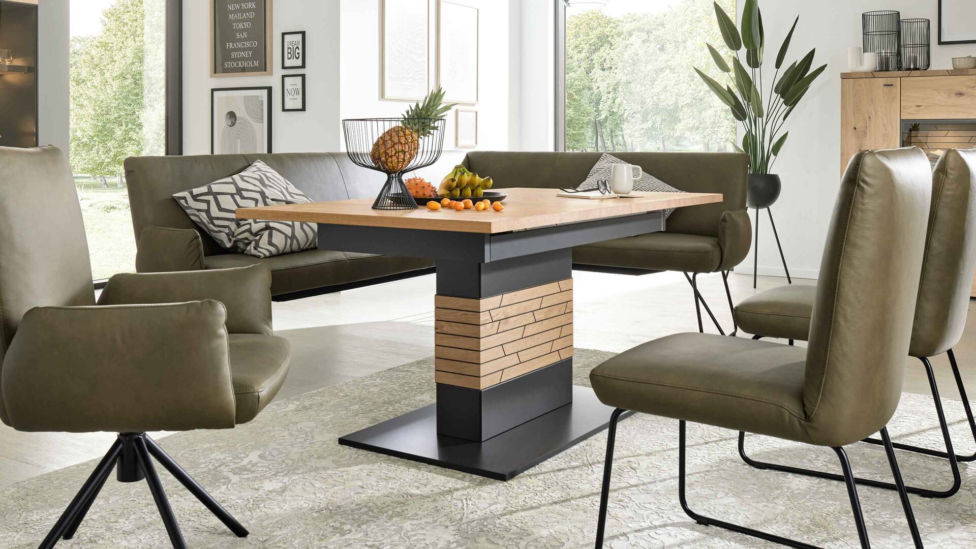 Interliving Wohnzimmer Serie 2108 - Auszugtisch Interliving Wohnzimmer Serie 2108 - Auszugtisch
