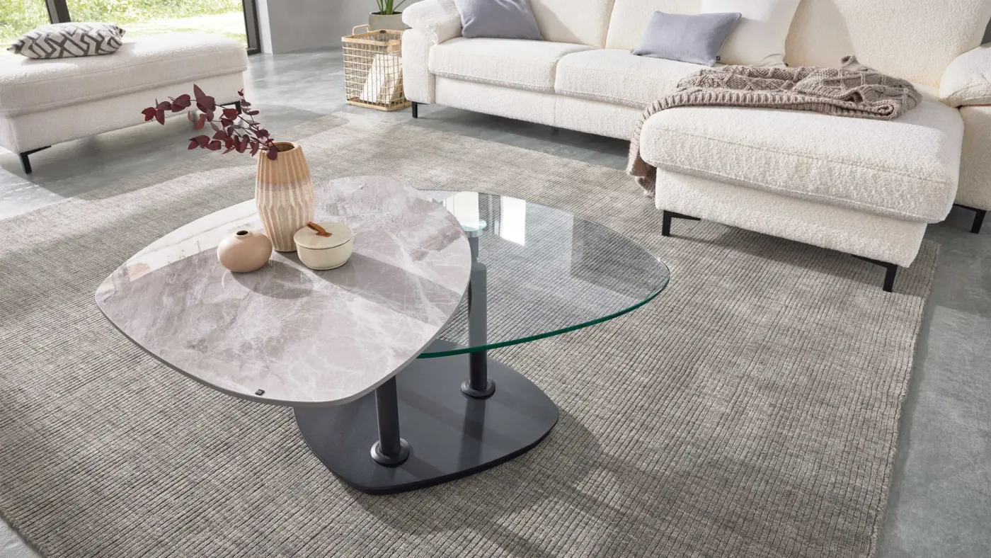 Interliving Couchtisch Serie 6219 - Funktions-Couchtisch