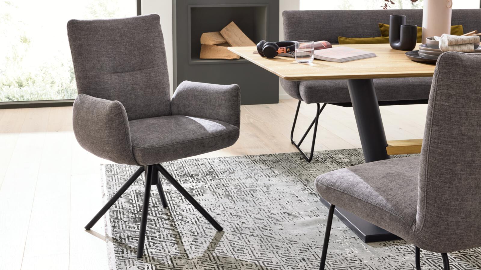Interliving Esszimmer Serie 5504 - Armlehnstuhl 37