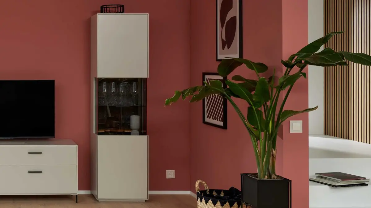 Interliving Wohnzimmer Serie 2030 PLUS - Vitrine