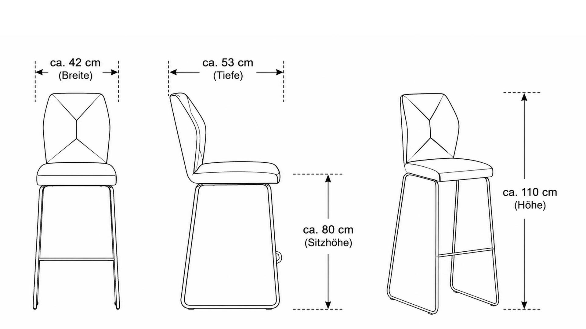 Interliving Esszimmer Serie 5104 – Barstuhl