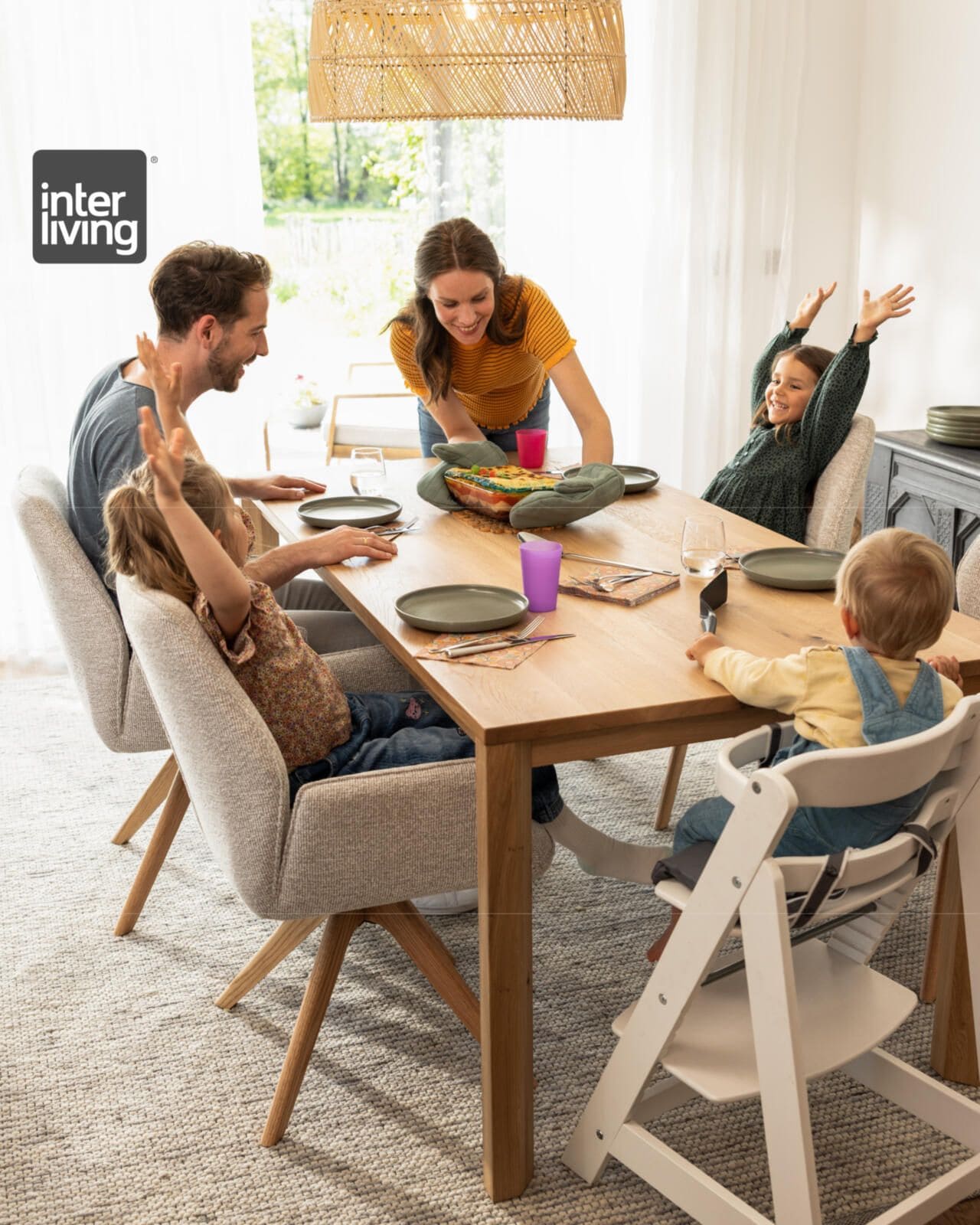 Esszimmer at home Serie von Interliving