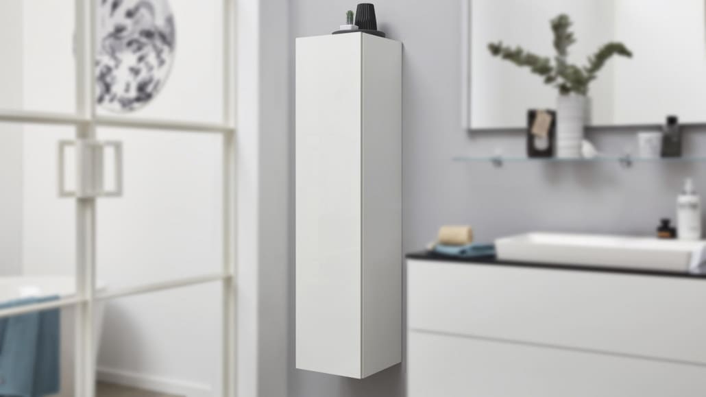 Badezimmerschrank Hochglanz Weiß