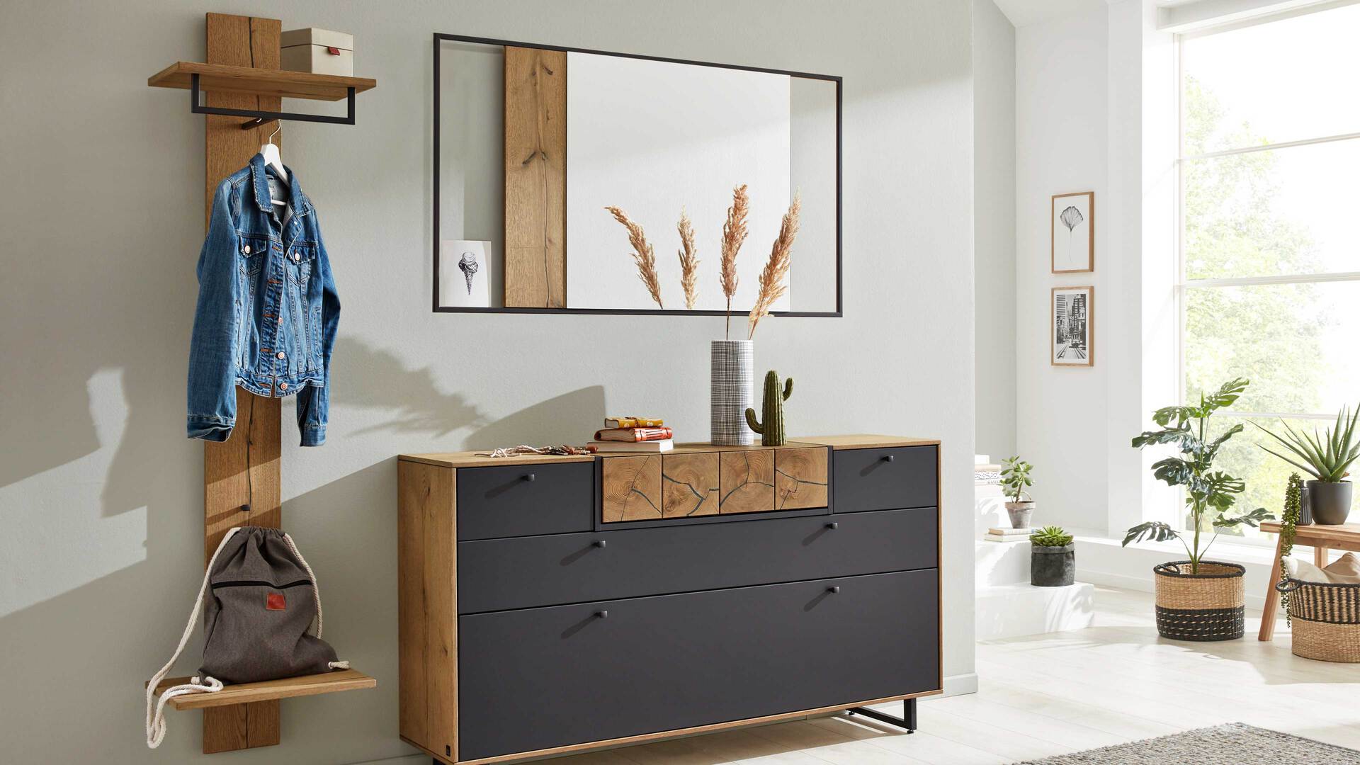 Interliving Garderoben Serie 6006 Wandgarderobe 621908 Interliving Garderoben Serie 6006 Wandgarderobe 621908