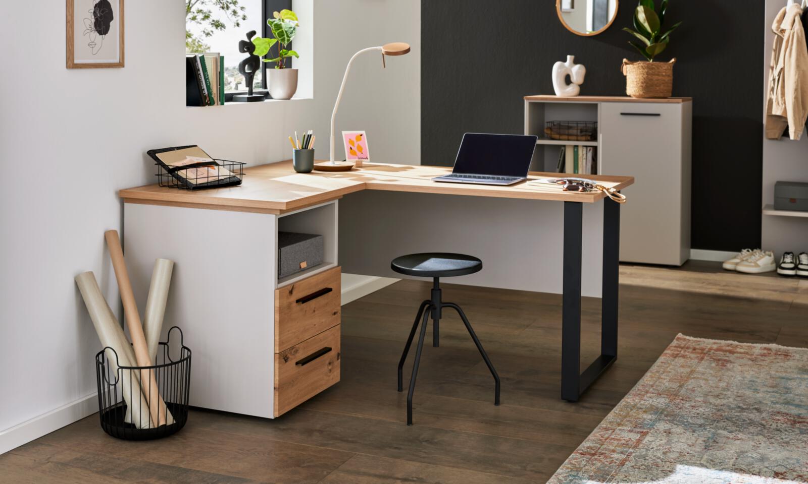 Eckschreibtisch - Interliving Serie 1702