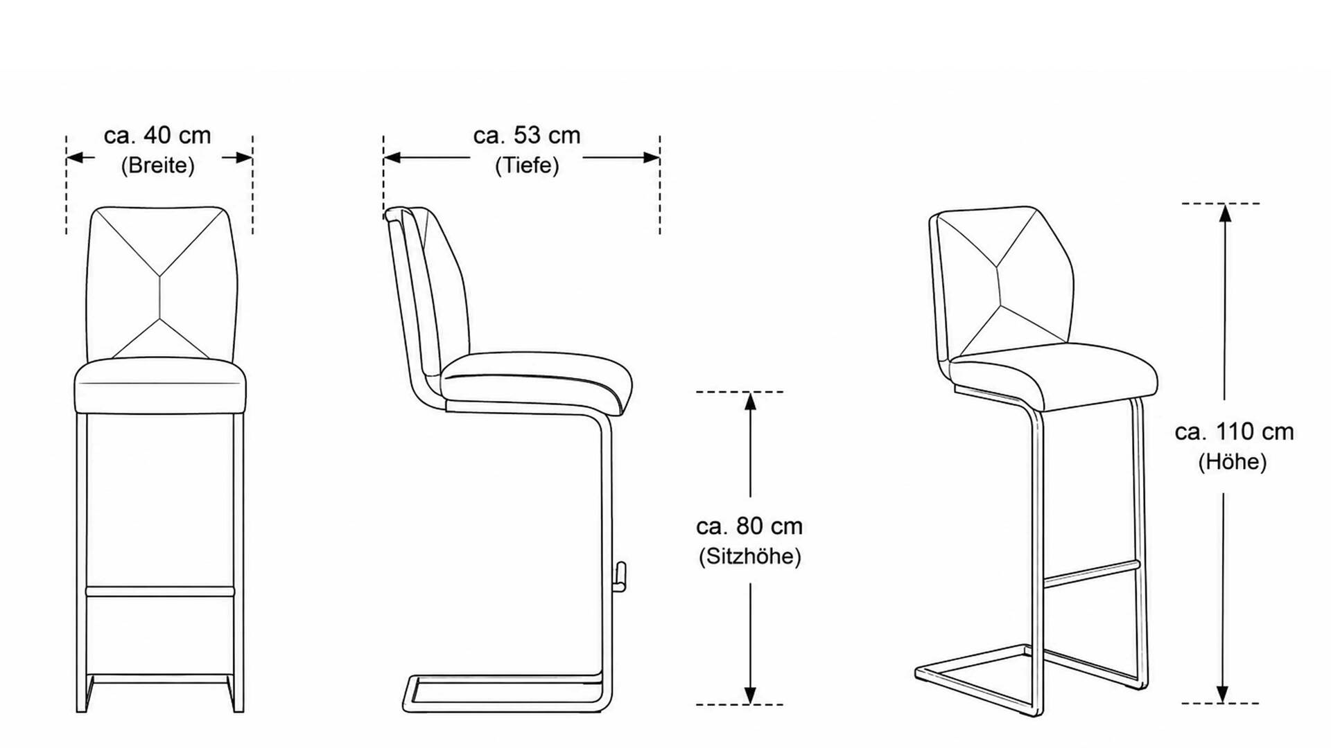 Interliving Esszimmer Serie 5104 – Barstuhl